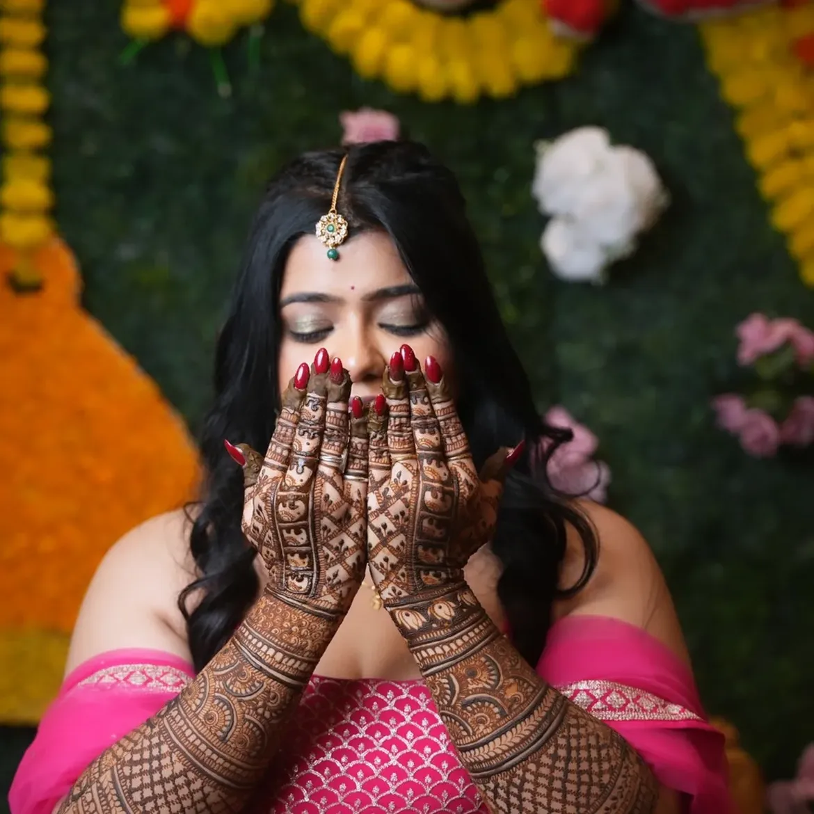 Traditional Bridal Mehendi Art