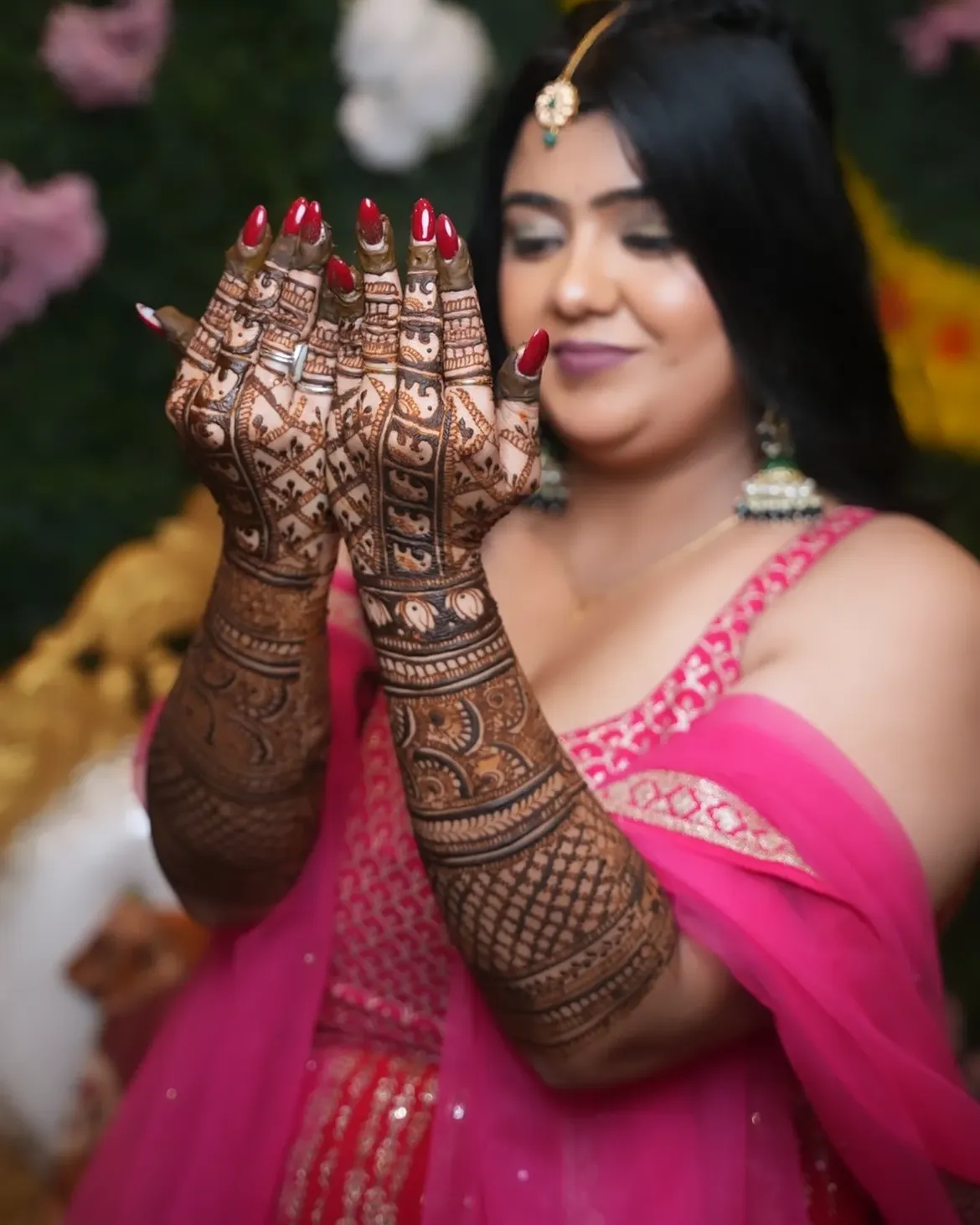 Custom Mehendi & Floral Glam