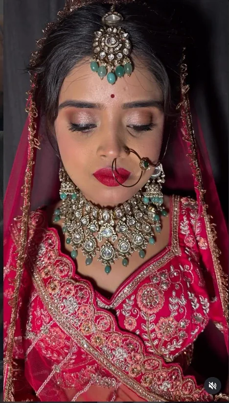 Royal HD Bridal Makeup Transformation After